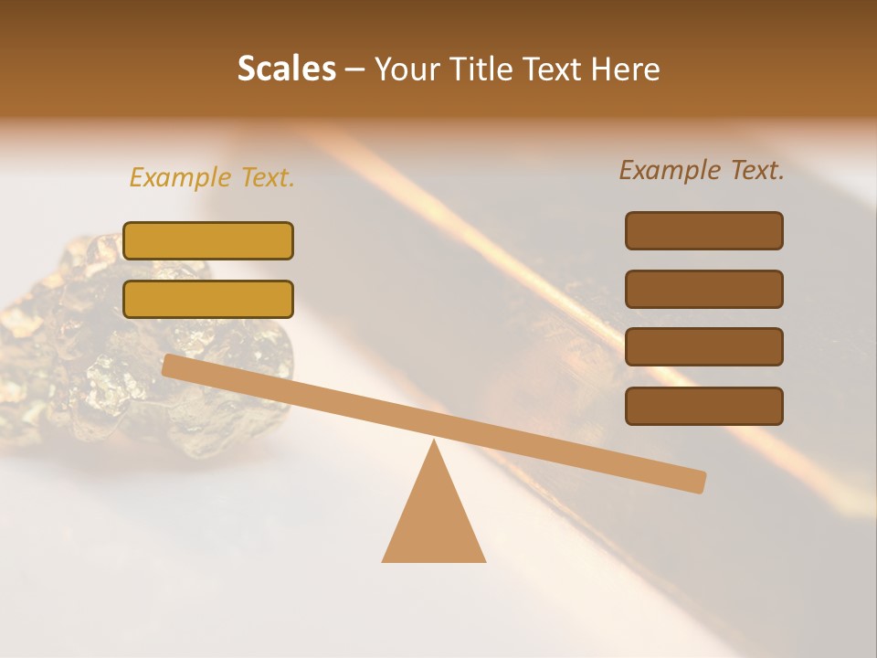 Stock Ingot Symbol PowerPoint Template