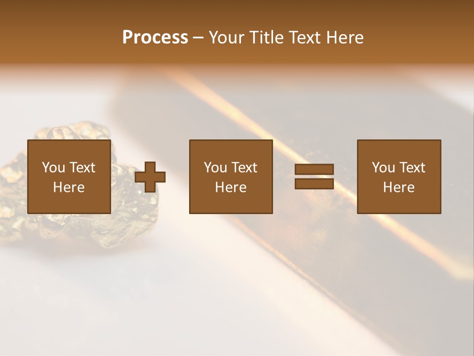 Stock Ingot Symbol PowerPoint Template