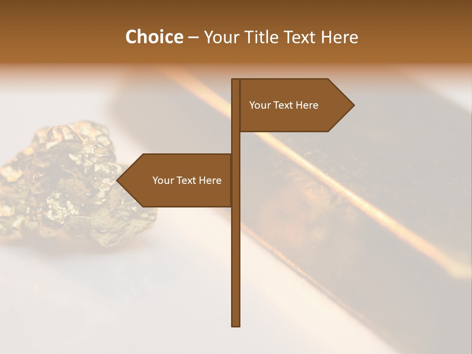 Stock Ingot Symbol PowerPoint Template