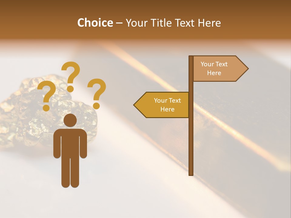 Stock Ingot Symbol PowerPoint Template