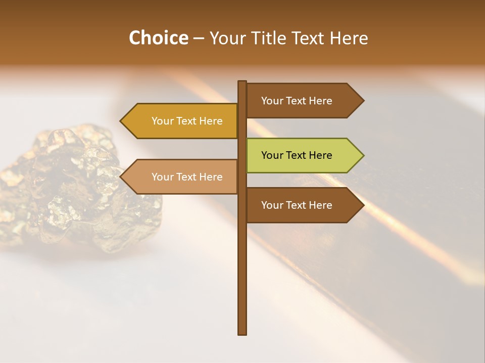 Stock Ingot Symbol PowerPoint Template