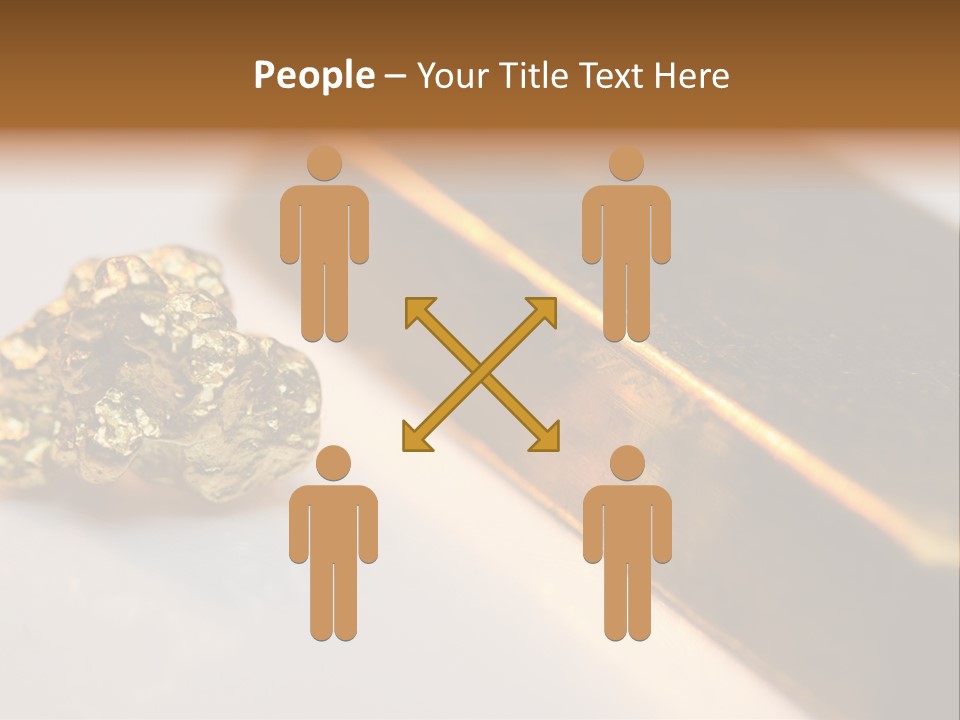 Stock Ingot Symbol PowerPoint Template