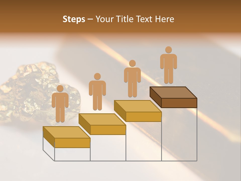 Stock Ingot Symbol PowerPoint Template