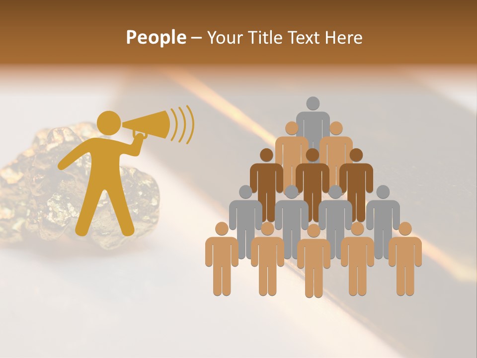 Stock Ingot Symbol PowerPoint Template