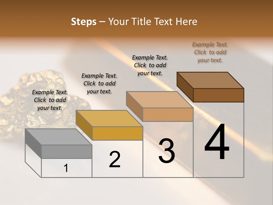 Stock Ingot Symbol PowerPoint Template