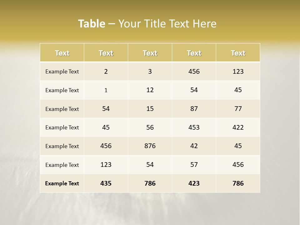 Spray Relax Rye PowerPoint Template