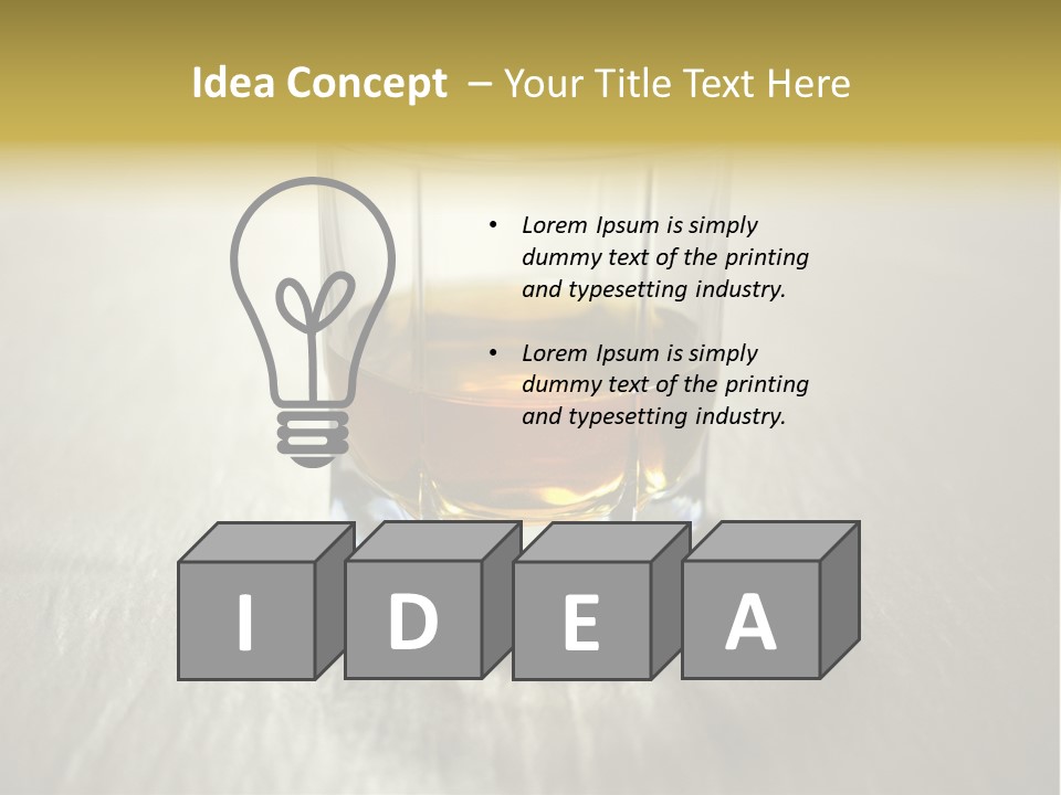 Spray Relax Rye PowerPoint Template