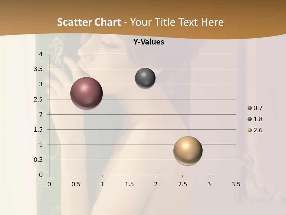 Exciting Sensuality Nude PowerPoint Template