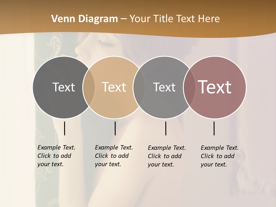 Exciting Sensuality Nude PowerPoint Template