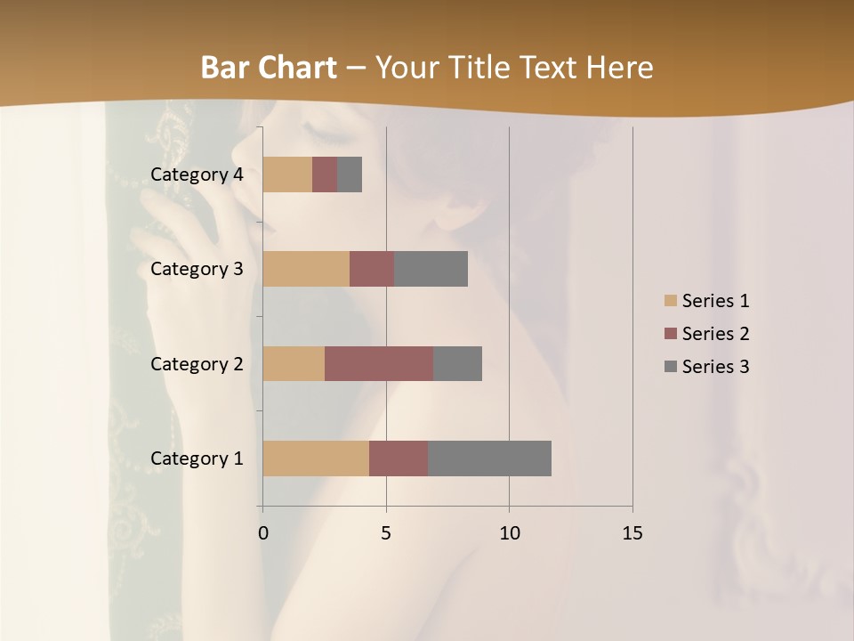 Exciting Sensuality Nude PowerPoint Template