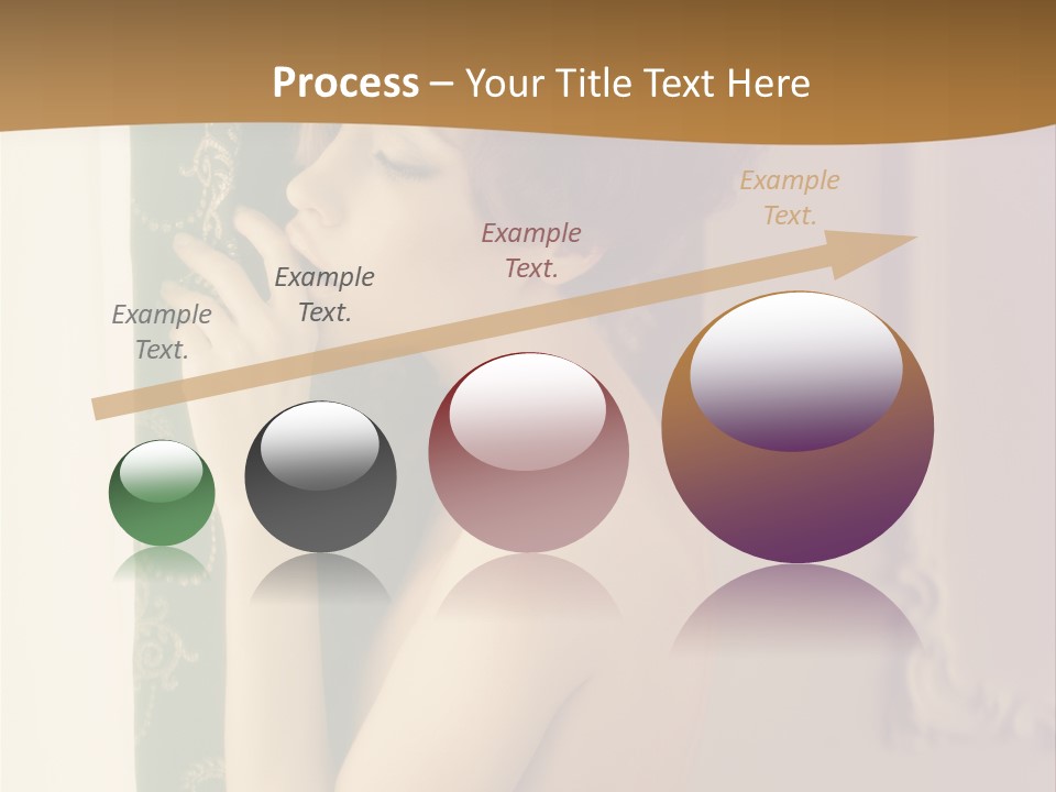 Exciting Sensuality Nude PowerPoint Template