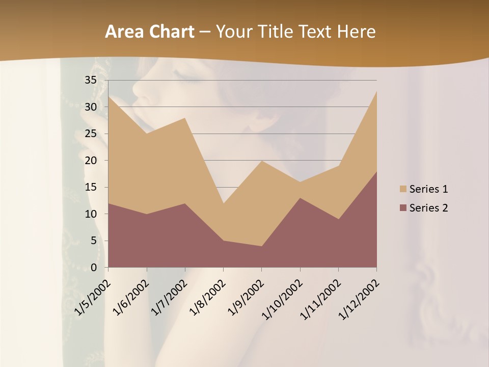 Exciting Sensuality Nude PowerPoint Template