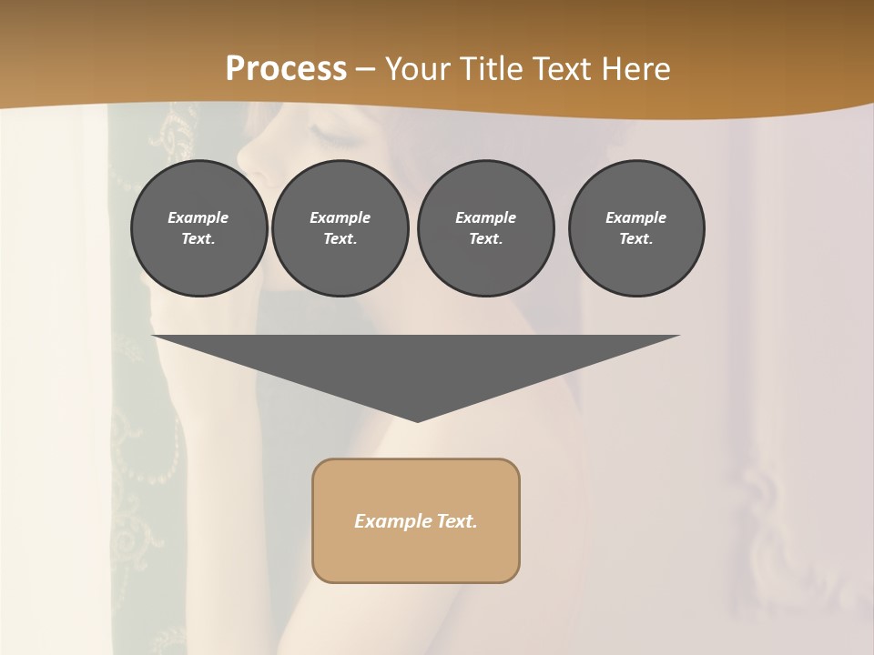 Exciting Sensuality Nude PowerPoint Template
