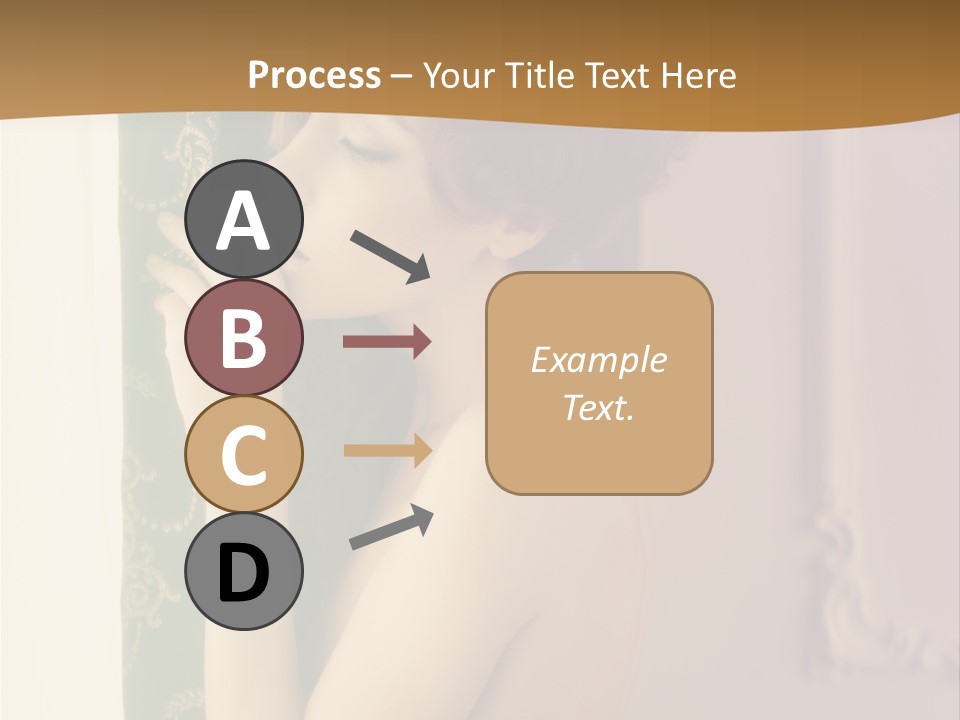 Exciting Sensuality Nude PowerPoint Template