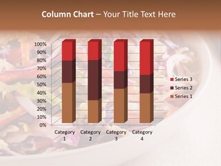 Grated Coleslaw Red PowerPoint Template