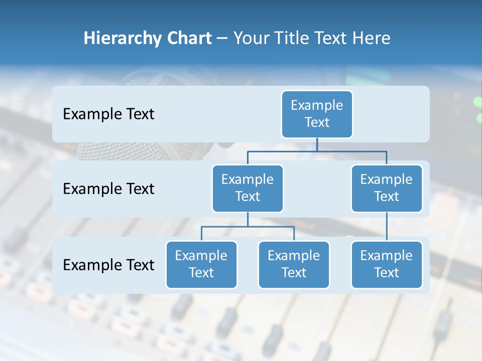 Mic Communication Panel PowerPoint Template
