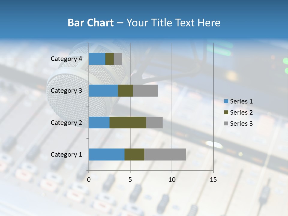 Mic Communication Panel PowerPoint Template