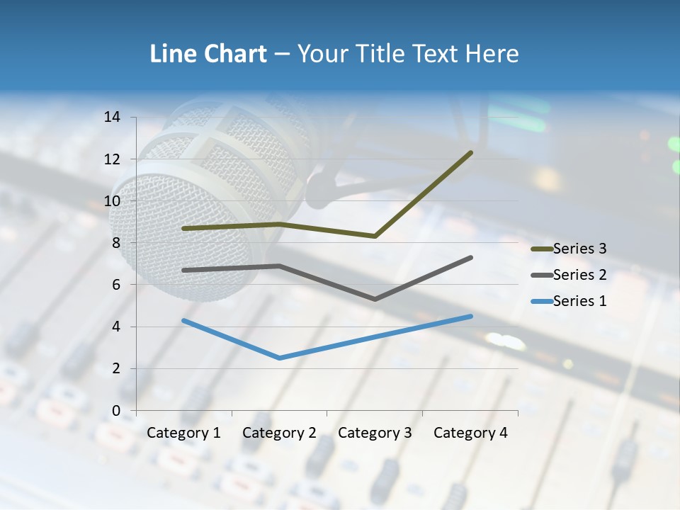 Mic Communication Panel PowerPoint Template
