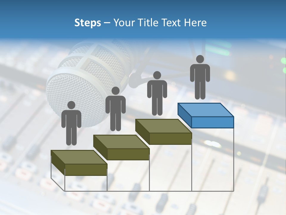 Mic Communication Panel PowerPoint Template