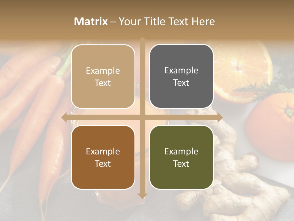 Vitamins Glass Group Of Objects PowerPoint Template