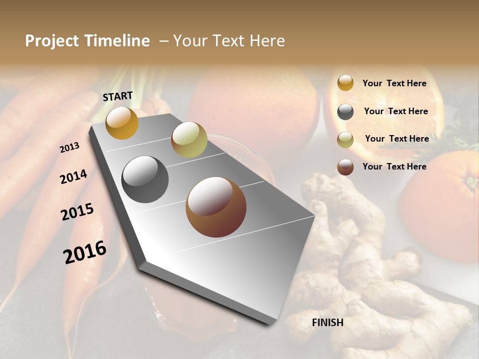 Vitamins Glass Group Of Objects PowerPoint Template