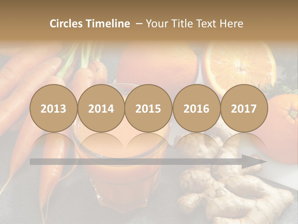 Vitamins Glass Group Of Objects PowerPoint Template