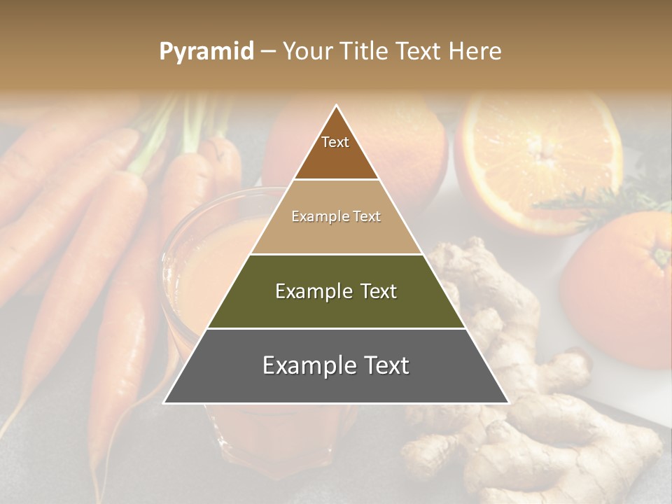 Vitamins Glass Group Of Objects PowerPoint Template