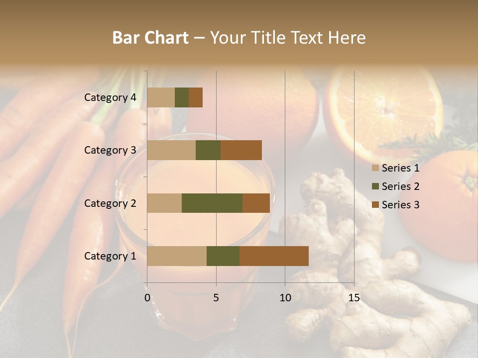 Vitamins Glass Group Of Objects PowerPoint Template