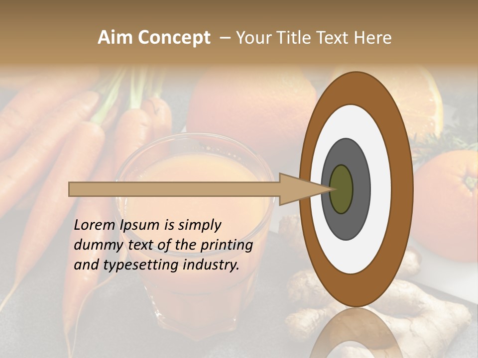 Vitamins Glass Group Of Objects PowerPoint Template