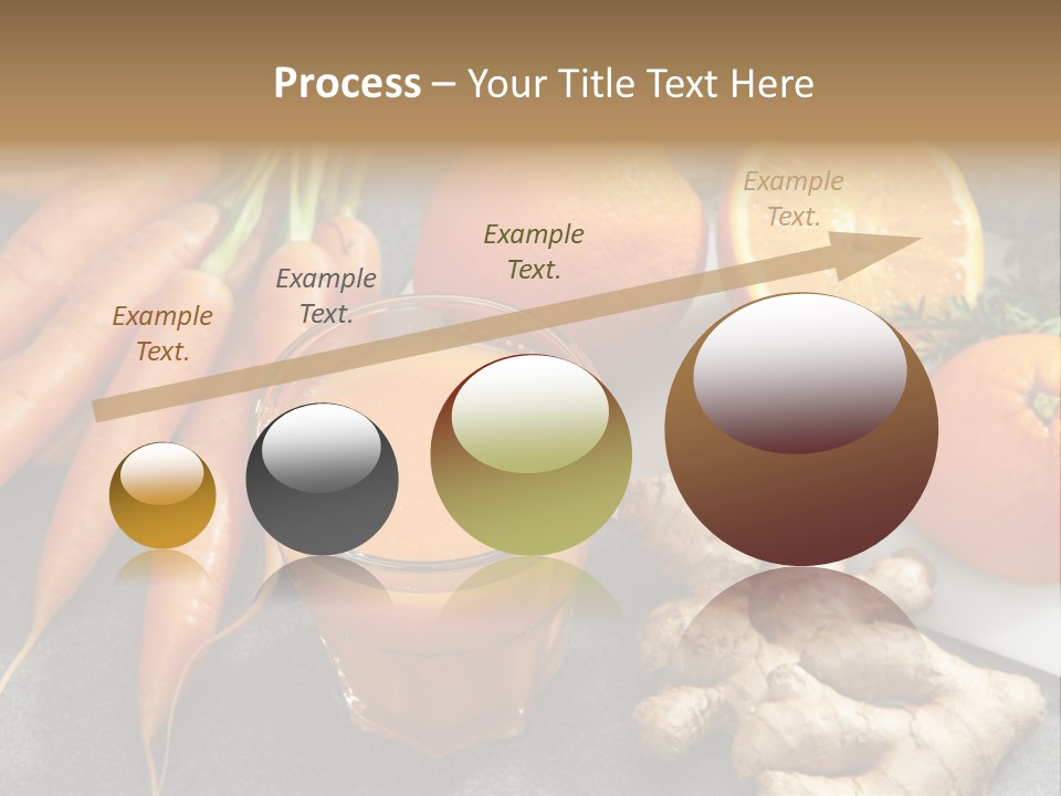 Vitamins Glass Group Of Objects PowerPoint Template