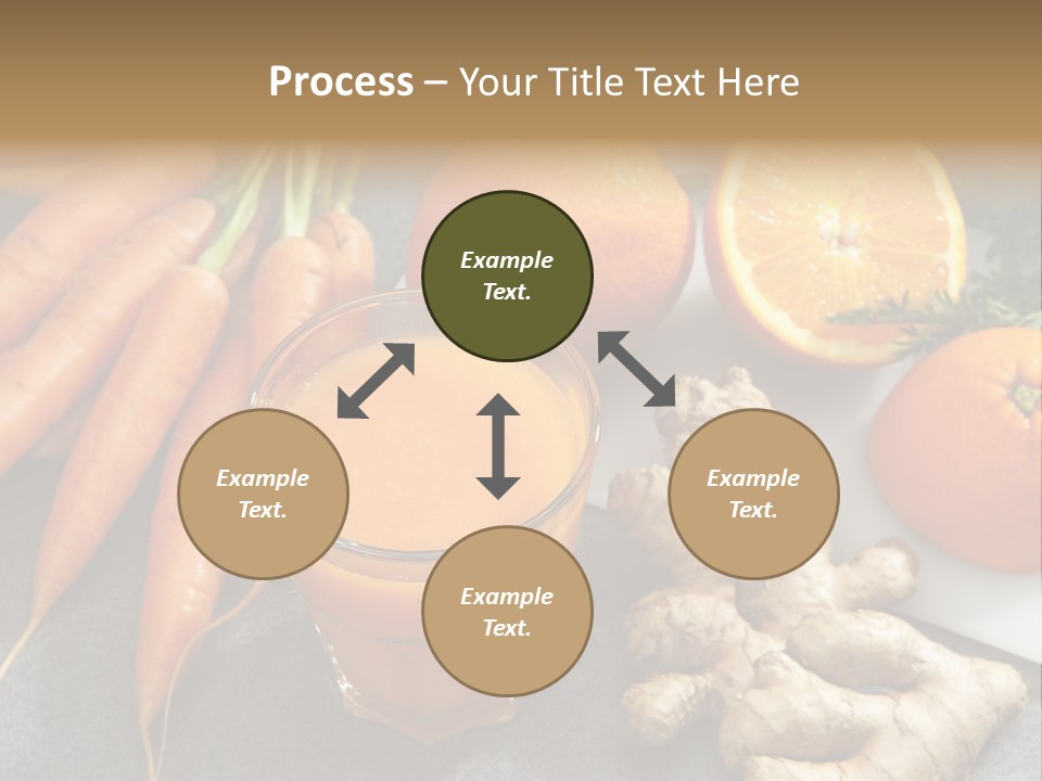 Vitamins Glass Group Of Objects PowerPoint Template