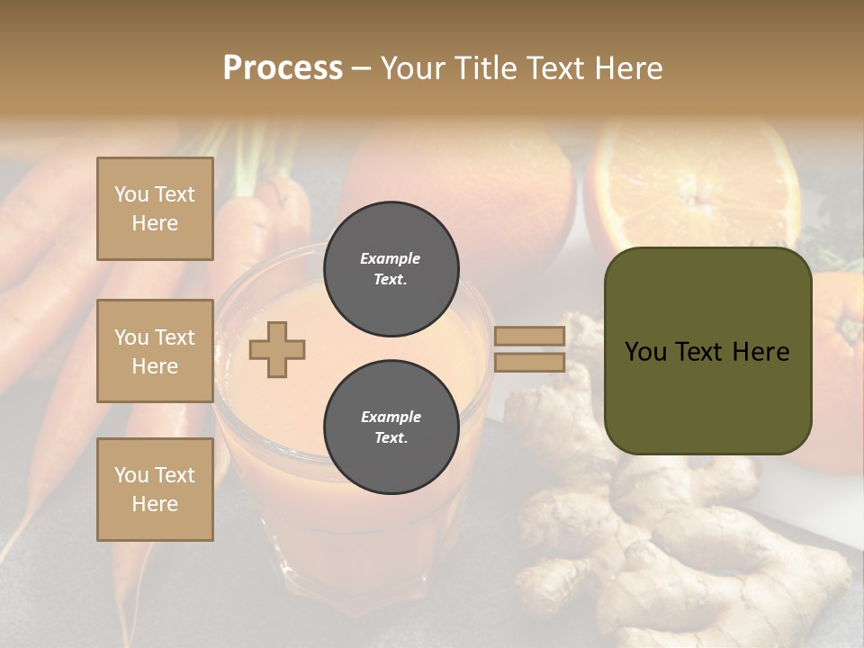 Vitamins Glass Group Of Objects PowerPoint Template