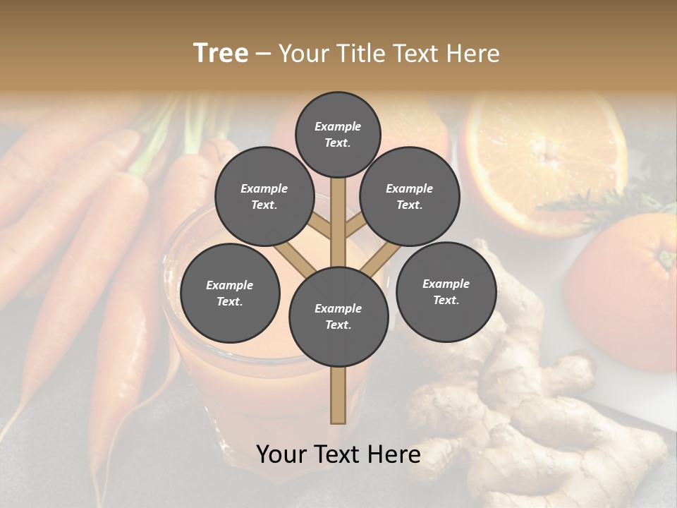 Vitamins Glass Group Of Objects PowerPoint Template