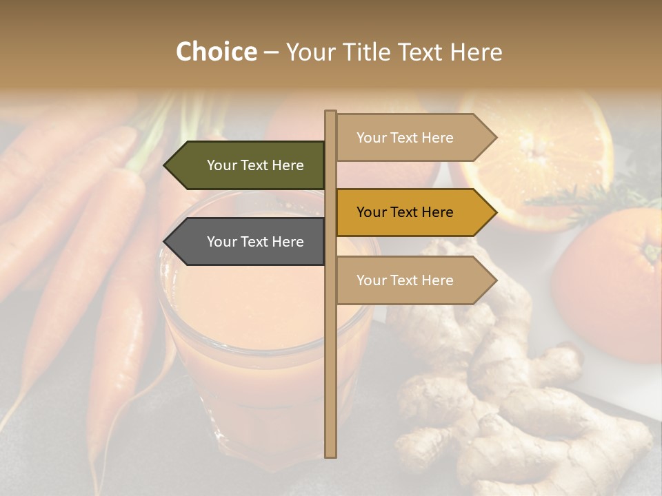 Vitamins Glass Group Of Objects PowerPoint Template