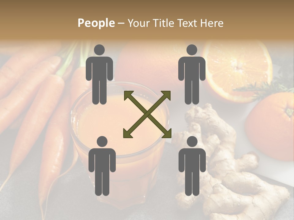 Vitamins Glass Group Of Objects PowerPoint Template