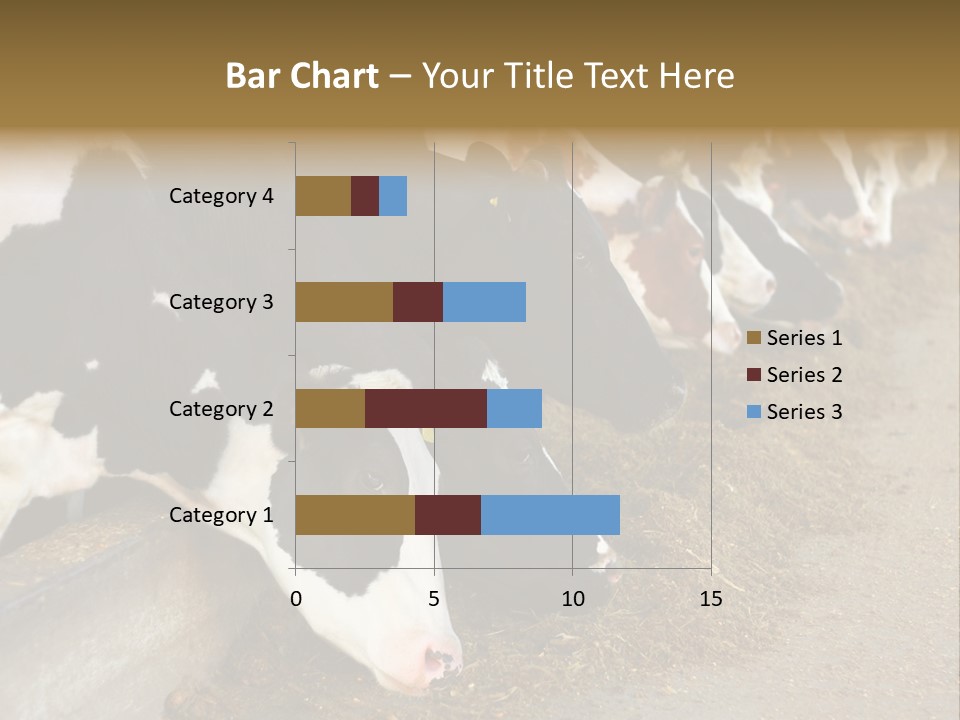 Stall Agricultural Herd PowerPoint Template