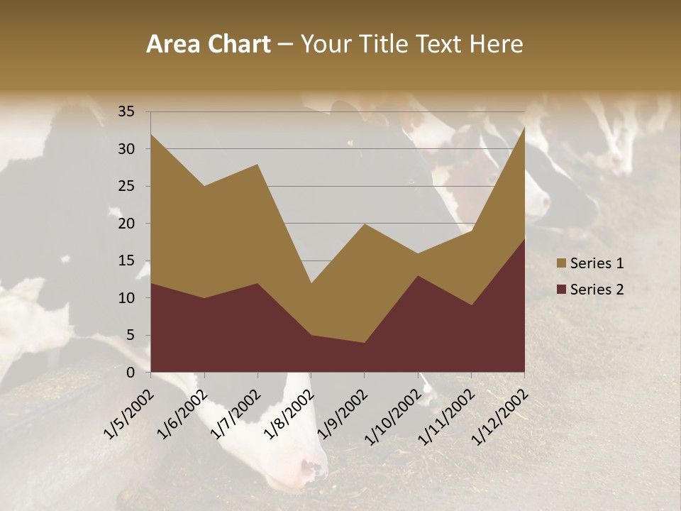 Stall Agricultural Herd PowerPoint Template