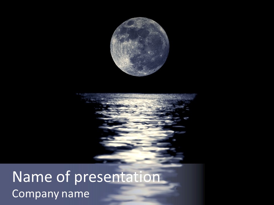 Nature Planet Halloween PowerPoint Template