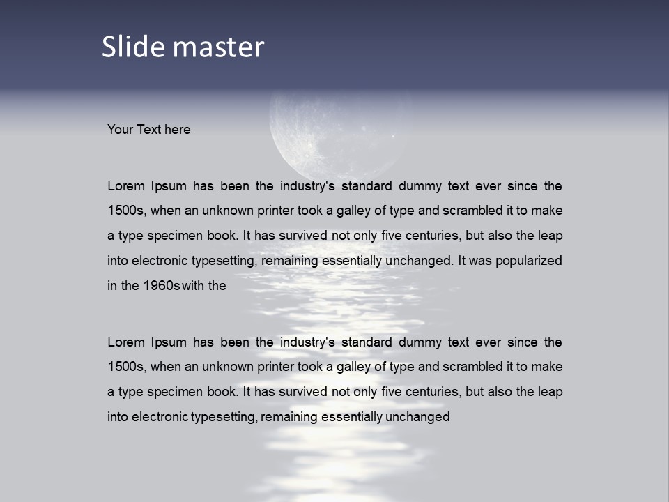 Nature Planet Halloween PowerPoint Template