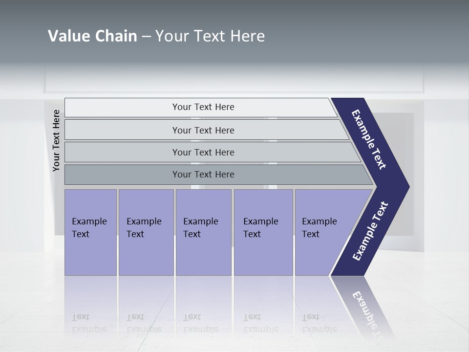 Design Exhibition Door PowerPoint Template