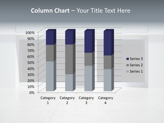 Design Exhibition Door PowerPoint Template