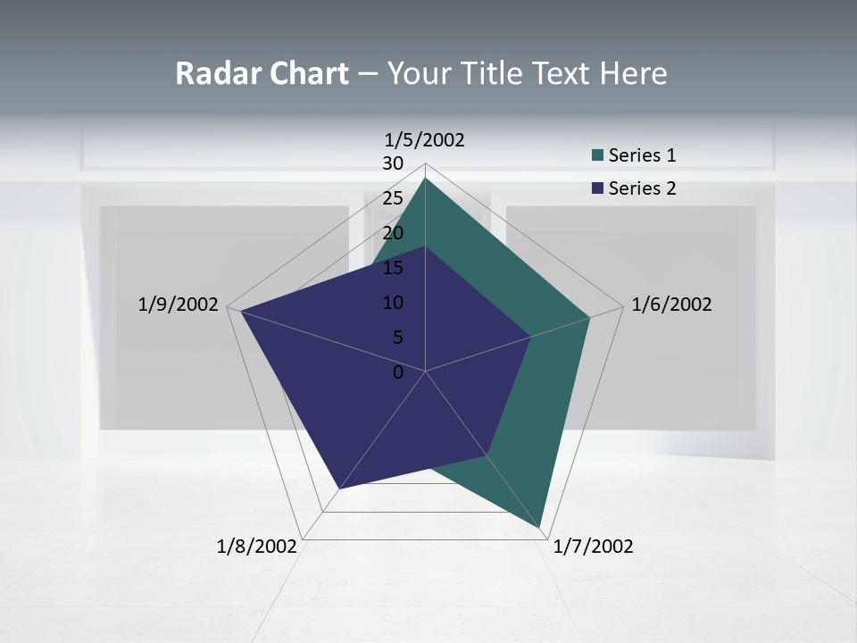 Design Exhibition Door PowerPoint Template