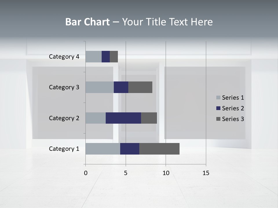 Design Exhibition Door PowerPoint Template
