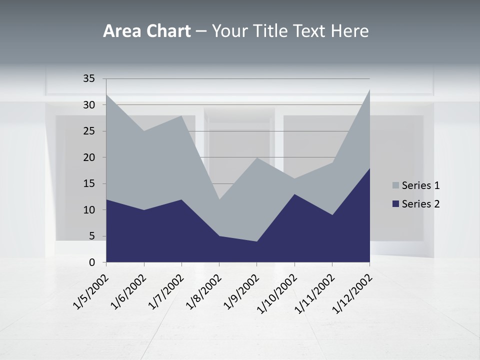 Design Exhibition Door PowerPoint Template