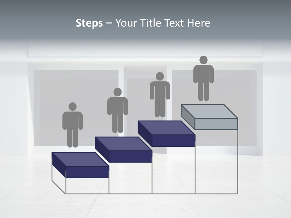 Design Exhibition Door PowerPoint Template