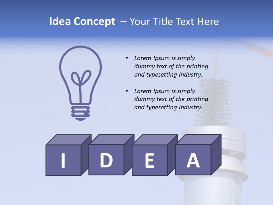 Exhaust Sweep Ashes PowerPoint Template