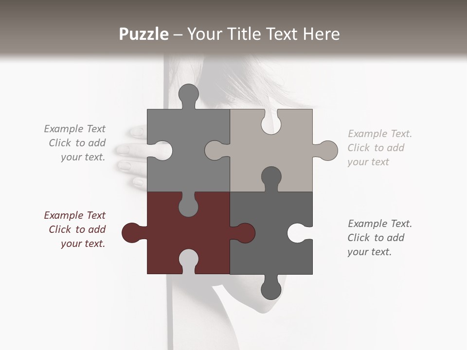 Nudity Pregnant Motherhood PowerPoint Template