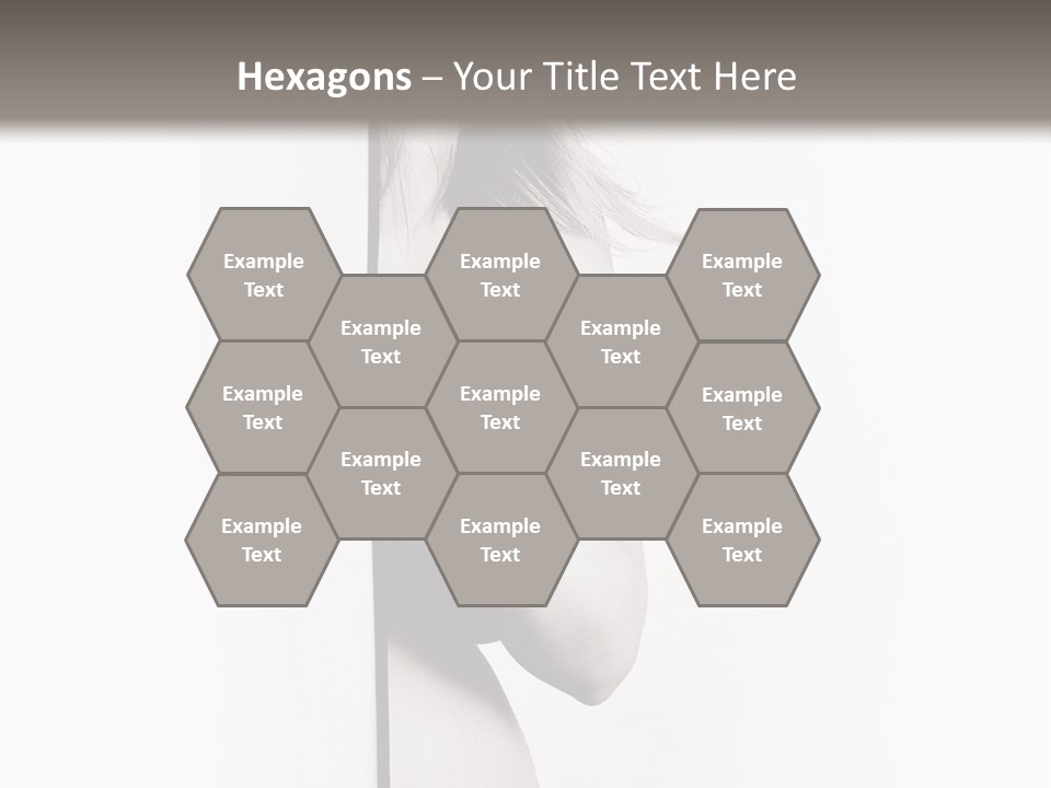 Nudity Pregnant Motherhood PowerPoint Template