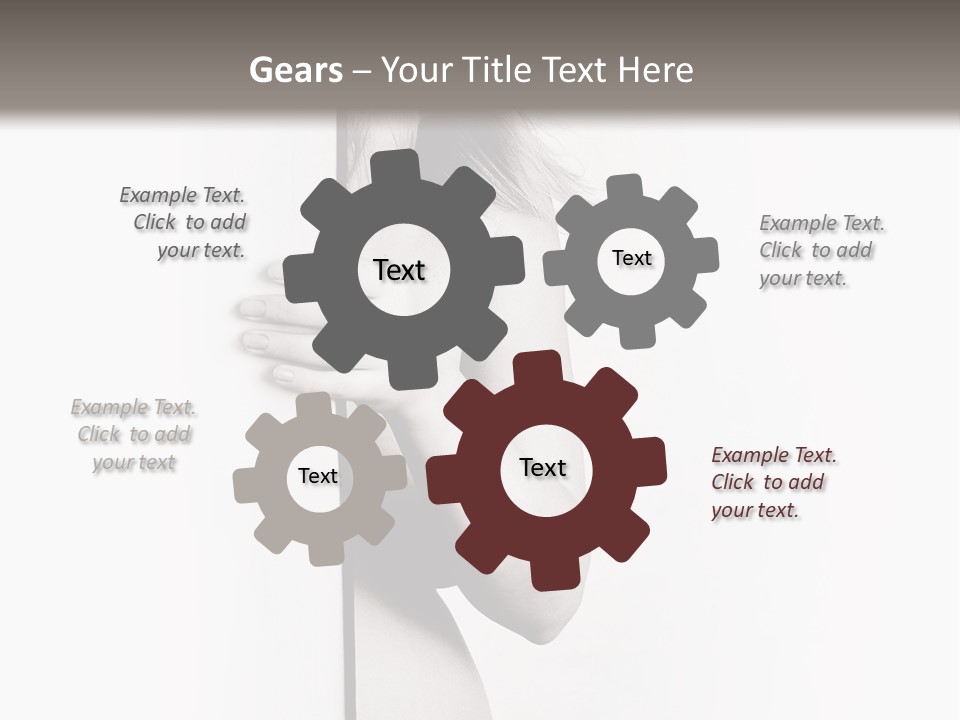 Nudity Pregnant Motherhood PowerPoint Template