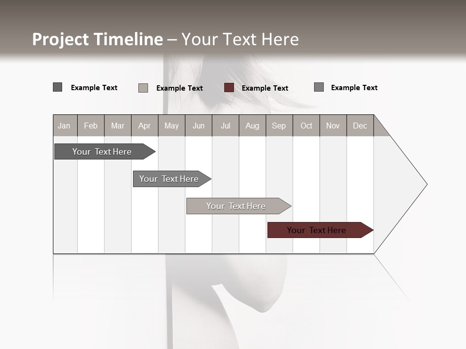 Nudity Pregnant Motherhood PowerPoint Template